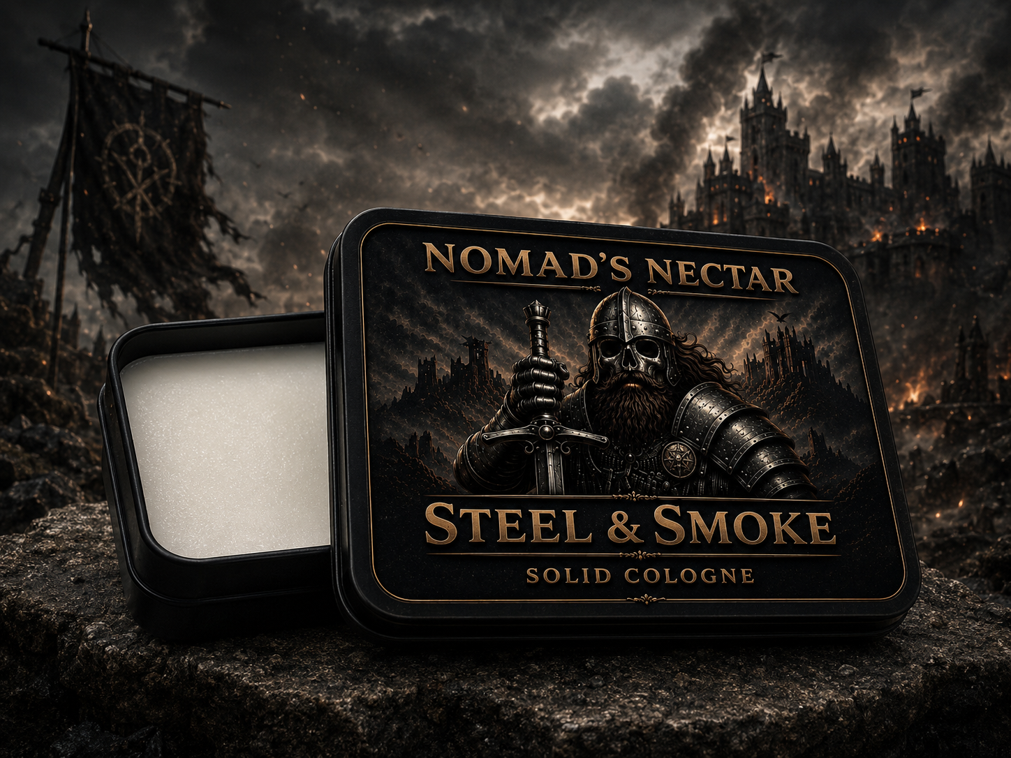 Steel & Smoke Solid Cologne