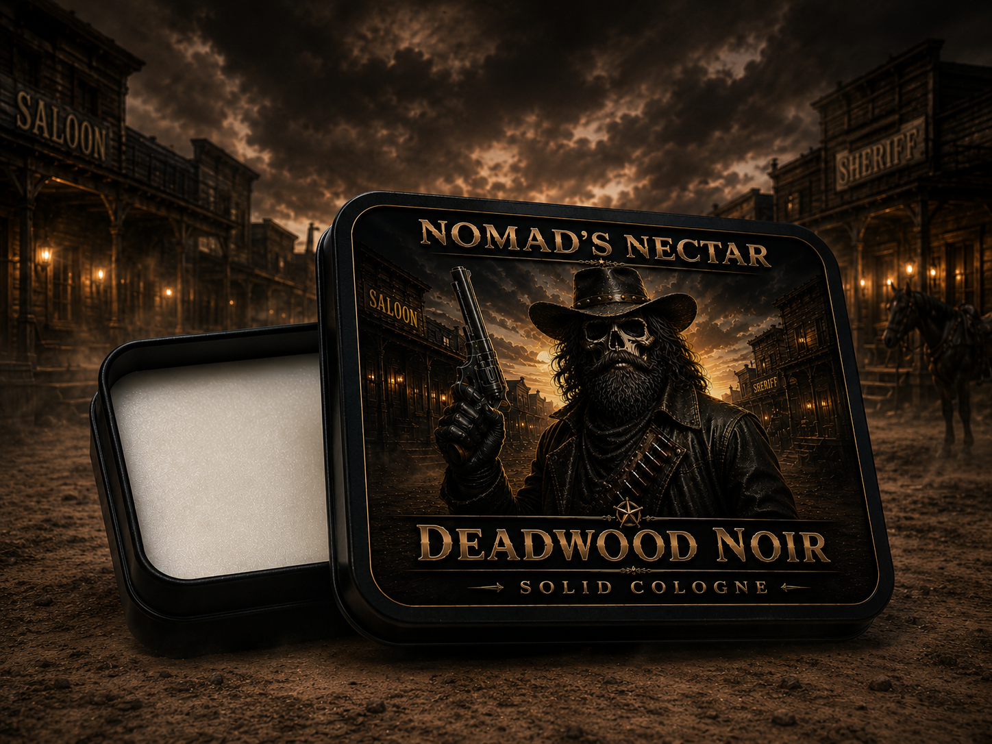 Deadwood Noir Solid Cologne